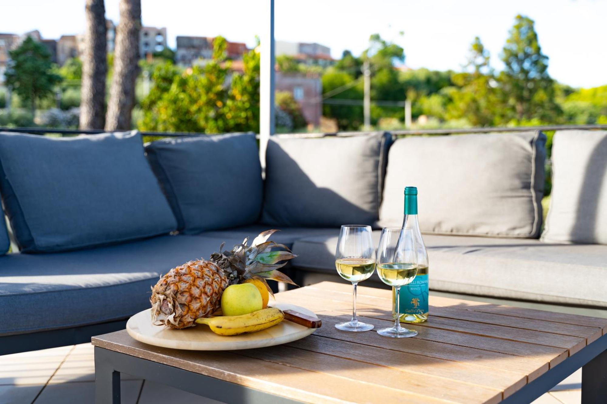 Villa Del Pino, Terrazza Vista Mare 明图尔诺 外观 照片